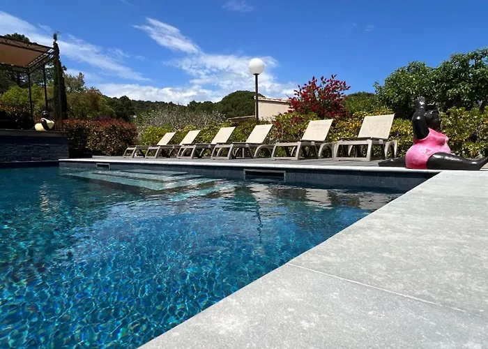 Maison d'hôtes Les Jardins De Santa Giulia - Charmante Chambre D'hôte 3*